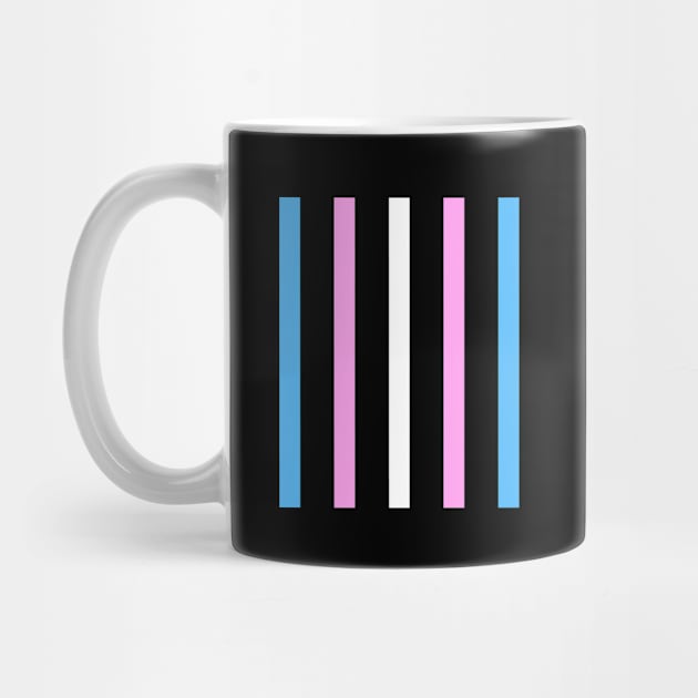 Trans Pride Lines by SJAdventures